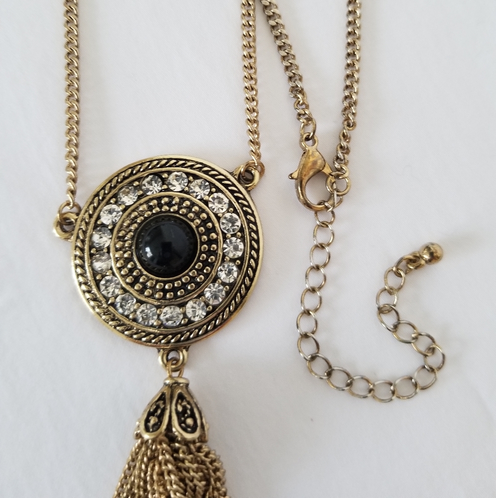 Necklace, vintage inspired design